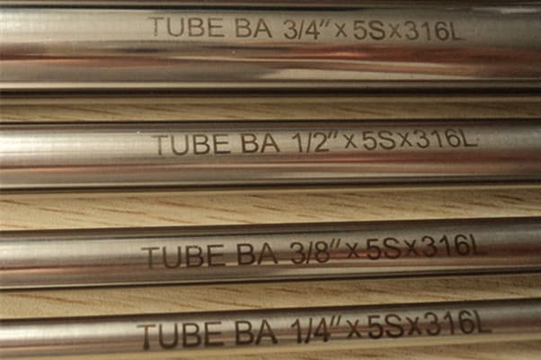 TP316L bright annealed steel tube